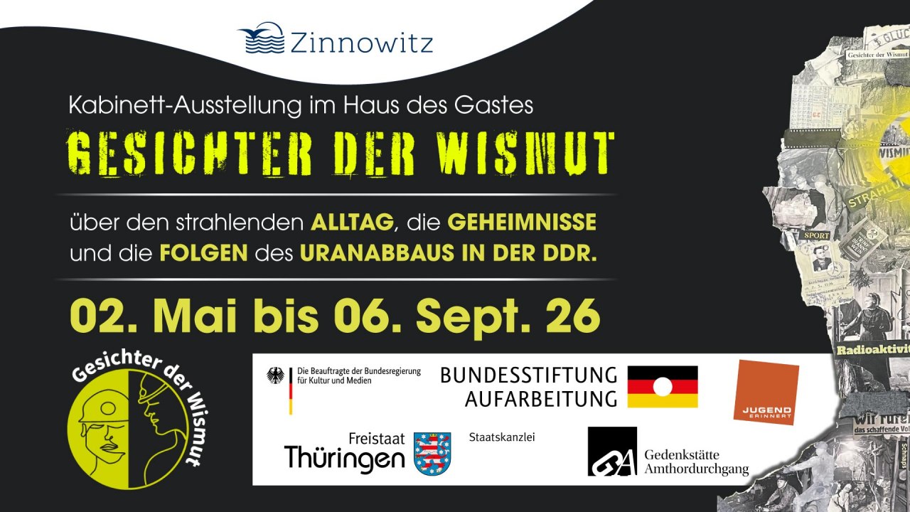 &copy; Ausstellung Gesichter der Wismut Zinnowitz