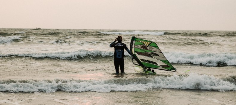 Windsurfen op de Oostzee, © TMV/Roth
