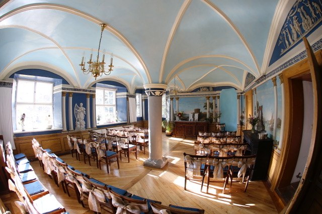 Zeg het jawoord in de historische blauwe kapel, © A. K. Barkow