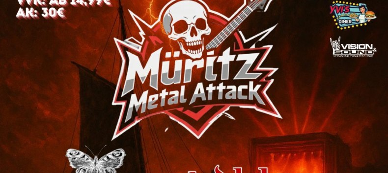 🔥 MÜRITZ METAL ATTACK 2026 🔥 // © cRAVE Kulturhaus 🔥 MÜRITZ METAL ATTACK 2026 🔥 // © cRAVE Kulturhaus