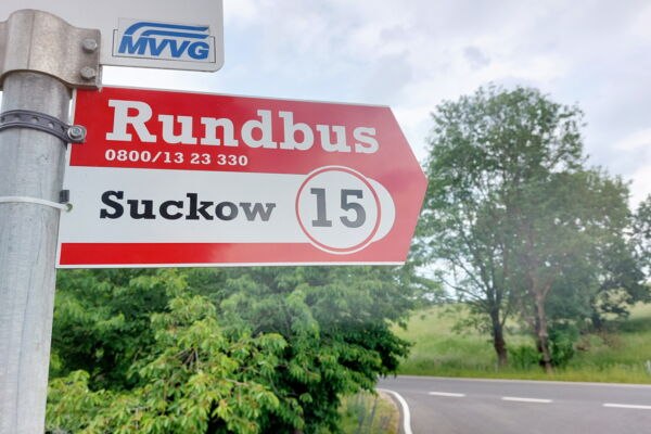 Przystanek Suckow, © Rundbus Plauer See