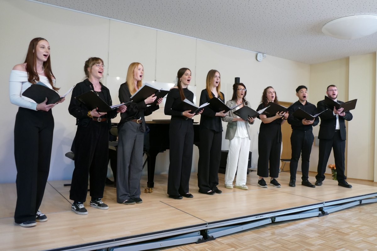 Zesp&oacute;ł wokalny Kon.voci r&oacute;wnież nie może się doczekać występu na koncercie wydziałowym. // &copy; Kon.centus