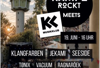 Plakat mit Bands und Infos zu Rampe Rockt meets Musikklub // © Rampe Rockt/ Musikklub Plakat mit Bands und Infos zu Rampe Rockt meets Musikklub // © Rampe Rockt/ Musikklub