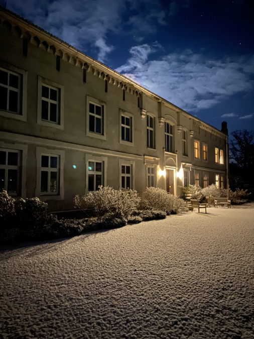 Roggow manor house in winter, © AvO Roggow manor house in winter, © AvO