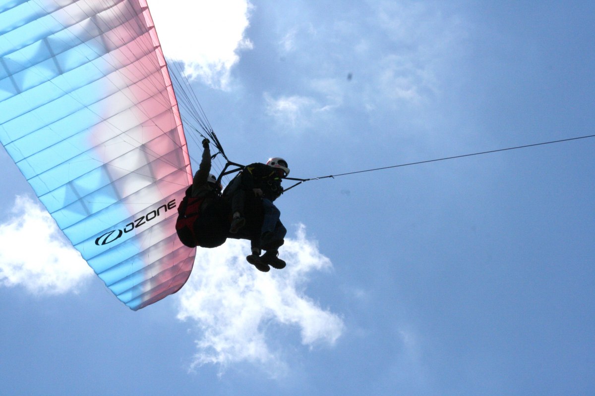 Tandem, © Norddeutsche Gleitschirmschule GmbH Tandem, © Norddeutsche Gleitschirmschule GmbH
