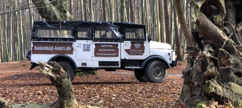 Your rustic travel vehicle - a Hanomag // &copy; Volker Barthmann
