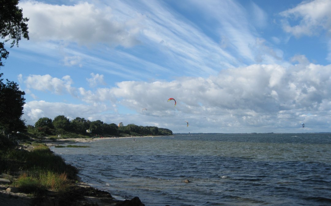 Kitesurfen in Loissin, © Tourismusverband Vorpommern e.V.
