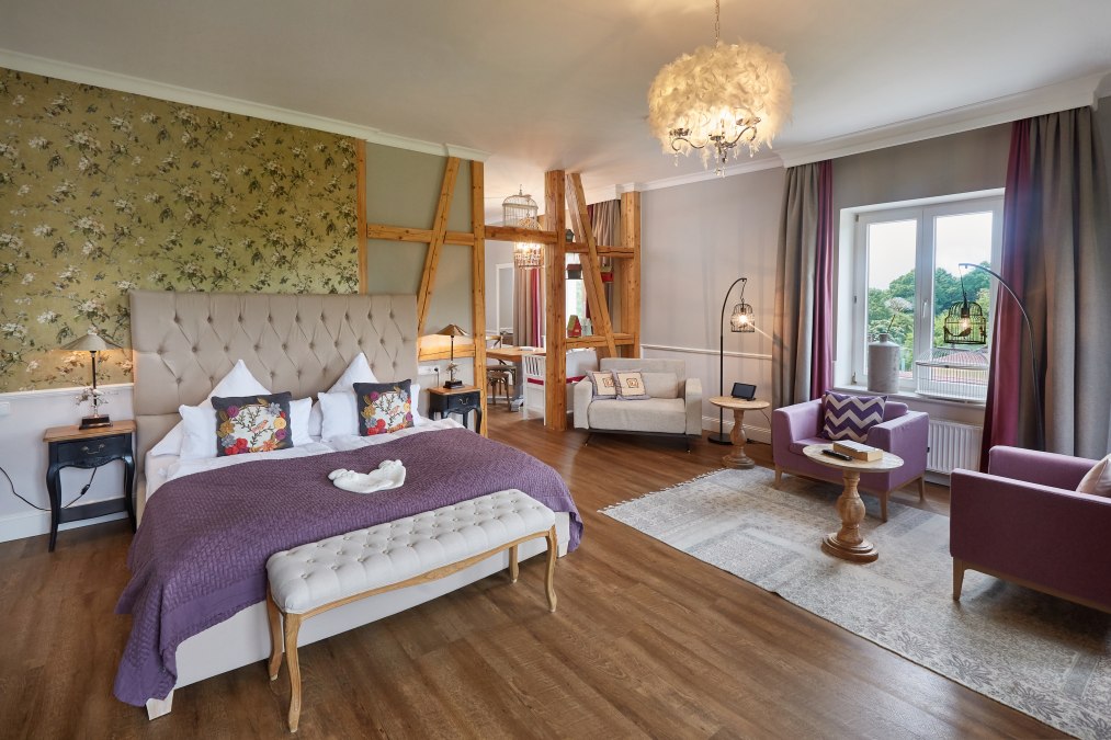 Nachtegaal" kamer in Kasteel Kaarz, © Schloss Kaarz / Thomas Mandt