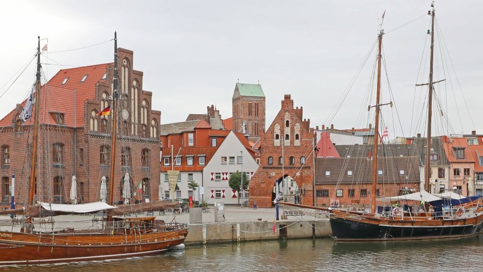 Haven en waterpoort van Wismar, © TMV, Danny Gohlke