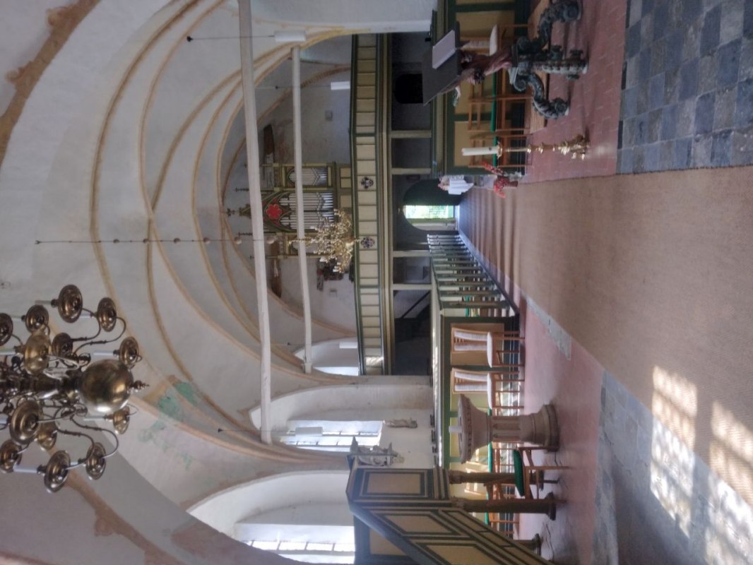 Church in Samtens (interior view) // &copy; Ute R&uuml;ckert