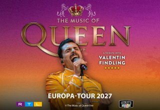 The Music of Queen Europa-Tour 2027 // © Wolff Concerts The Music of Queen Europa-Tour 2027 // © Wolff Concerts