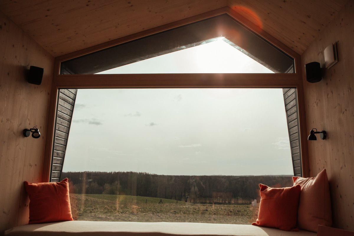 Uitzicht vanuit de hut, &copy; Theresa Lange