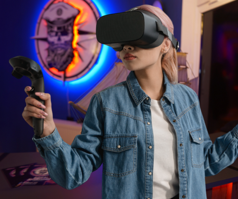 Experience virtual reality in Nautic VR, © nautic vr