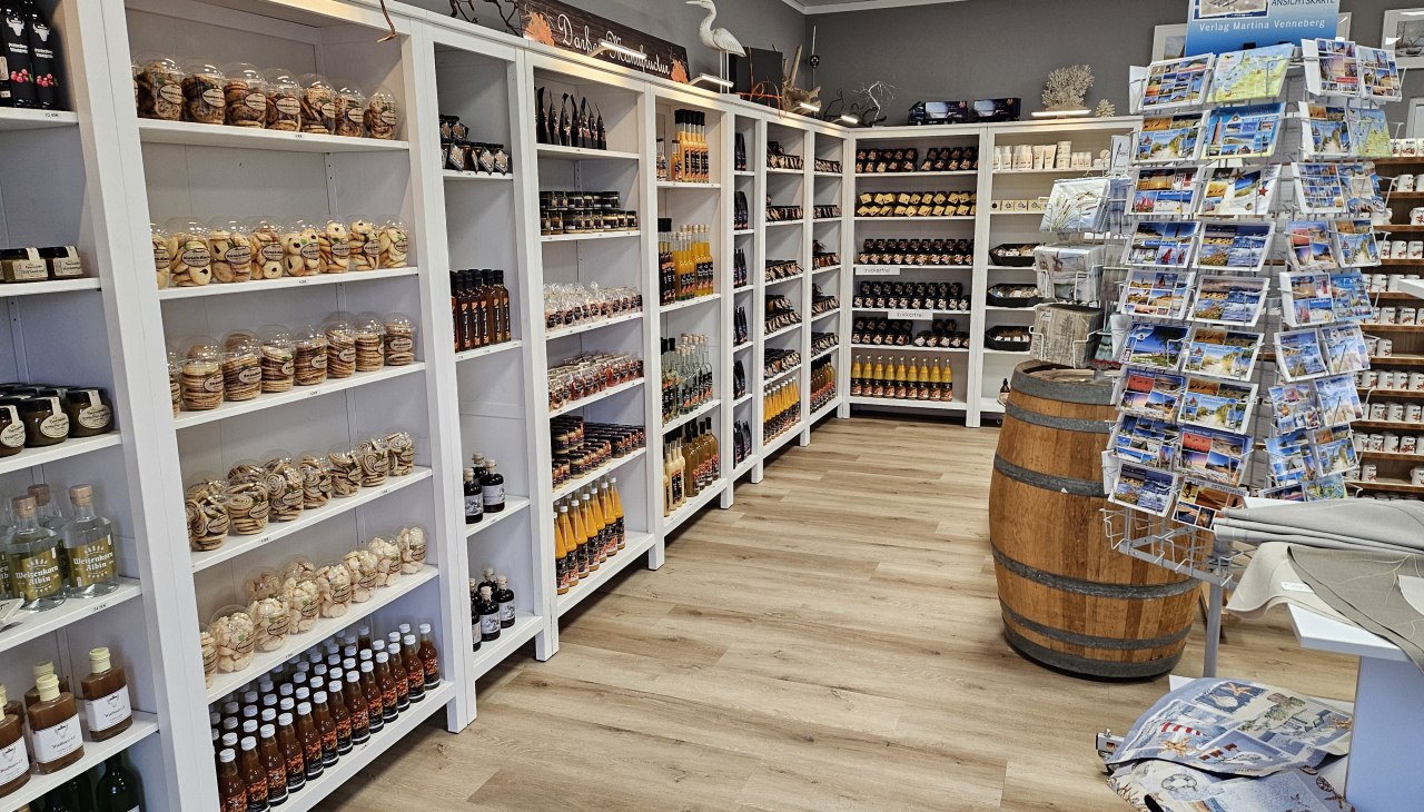 Grote selectie van jam, fruitspreads en regionale producten, &copy; Dar&szlig;er Manufructur