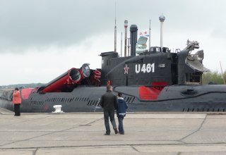 Submarine in Peenemünde harbor // © Sabrina Wittkopf-Schade Submarine in Peenemünde harbor // © Sabrina Wittkopf-Schade