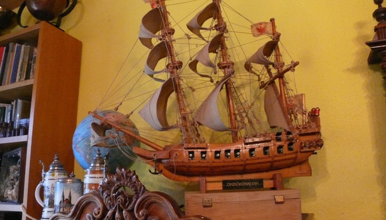 Sailing ship "Brandenburg" of the Brandenburg fleet, © Peter Ramsch