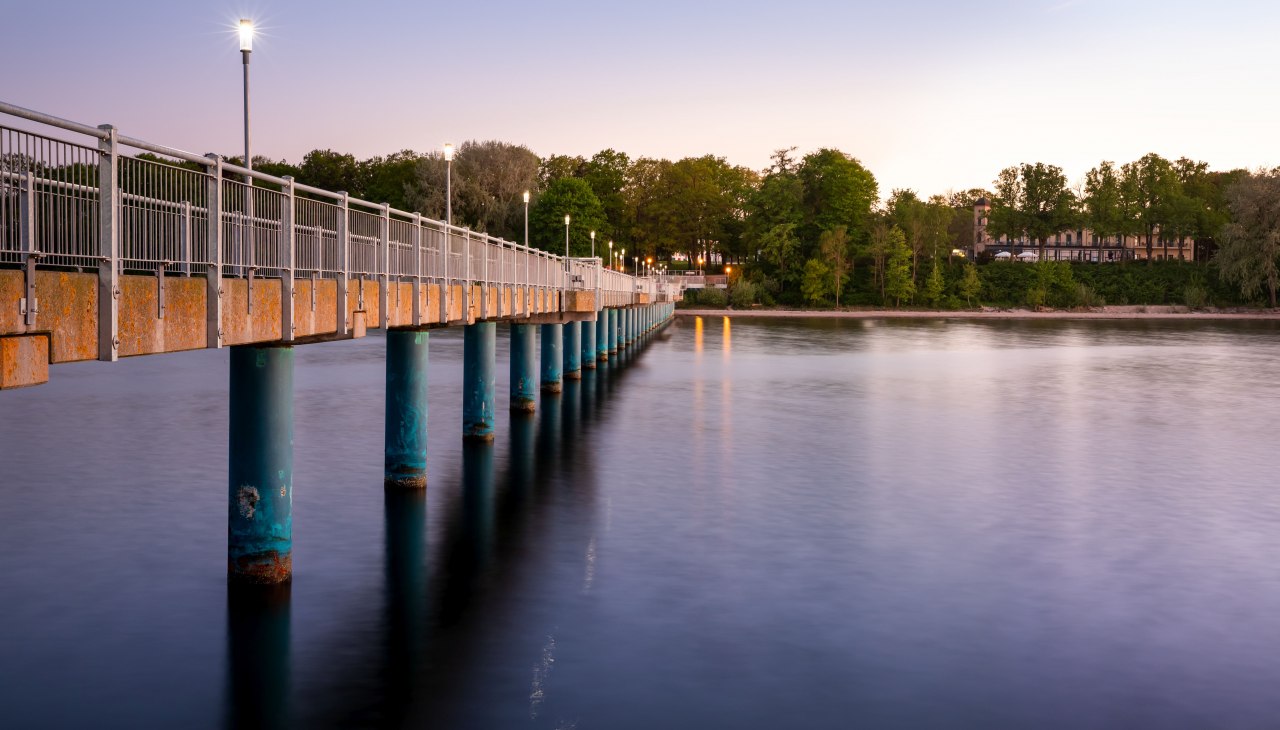 Pier in Wendorf, &copy; TZ Wismar/Christoph Meyer