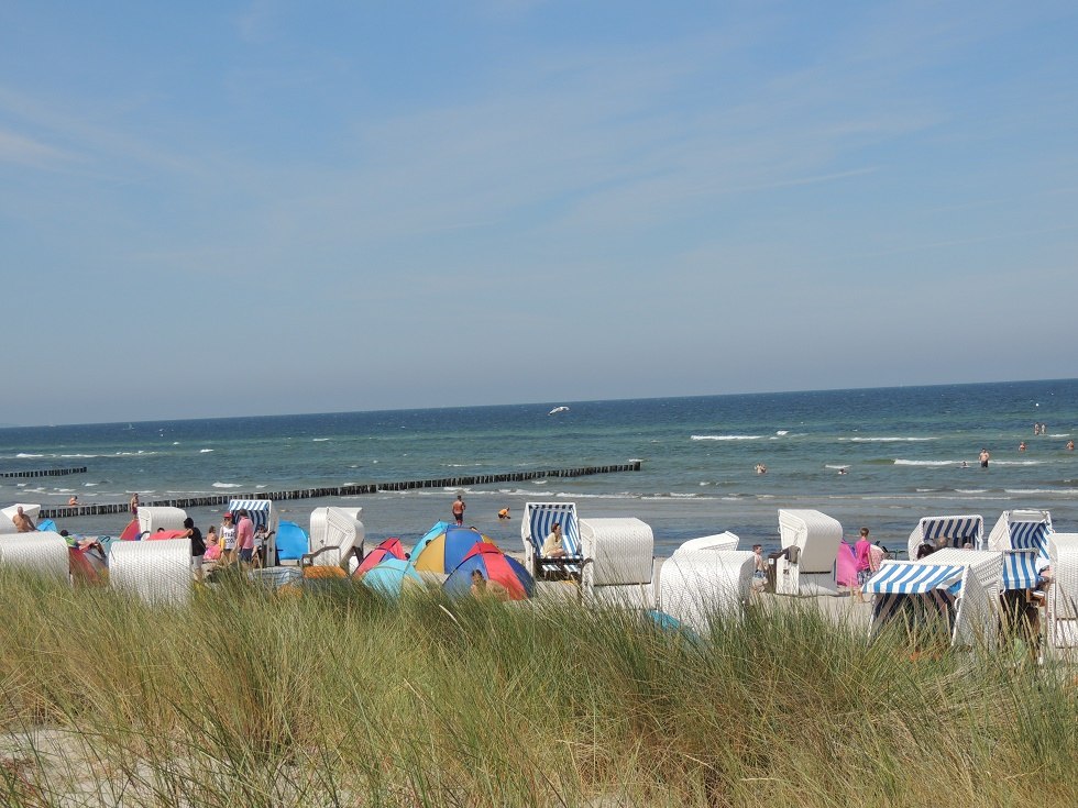 Widok na plażę // © Kurverwaltung Insel Poel Widok na plażę // © Kurverwaltung Insel Poel
