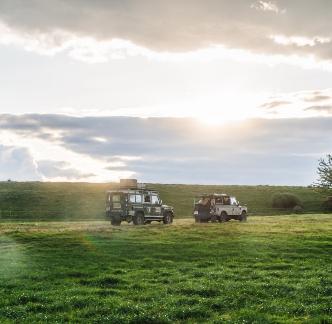 Usedom is the perfect island for exploring. On an island safari with Gunnar Fiedler's Land Rover, you can get very close to the Baltic Sea island and its people., © TMV/Gross