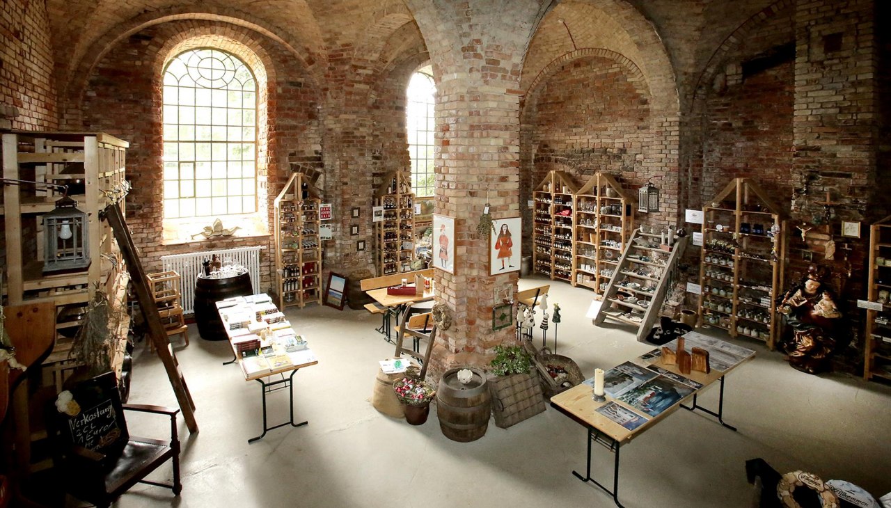 View into the monastery store, © Darguner Klostervogt Hartwig