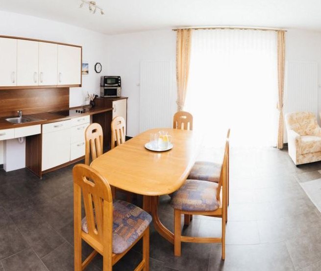 The accessible kitchenette can be used by people with wheelchairs. // © S. Dröse/Patrick Lipke The accessible kitchenette can be used by people with wheelchairs. // © S. Dröse/Patrick Lipke