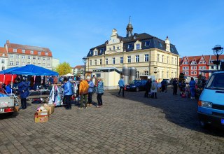 Demmin market // &copy; Hansestadt Demmin