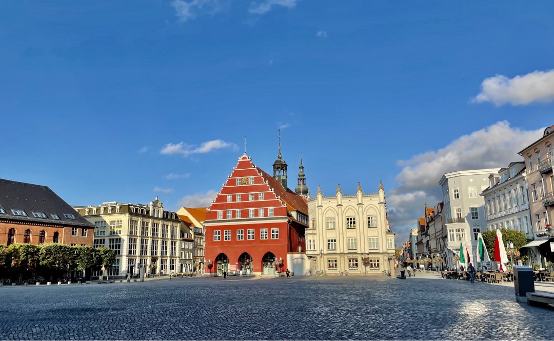 Marketplace Greifswald, © Gudrun Koch