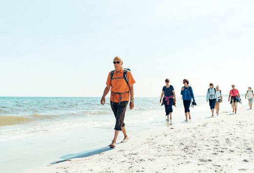 Vastenwandelingen in Prerow, © TMV/H2F Vastenwandelingen in Prerow, © TMV/H2F