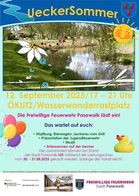 FFW Pasewalk UeckerSummer, © Stadt Pasewalk