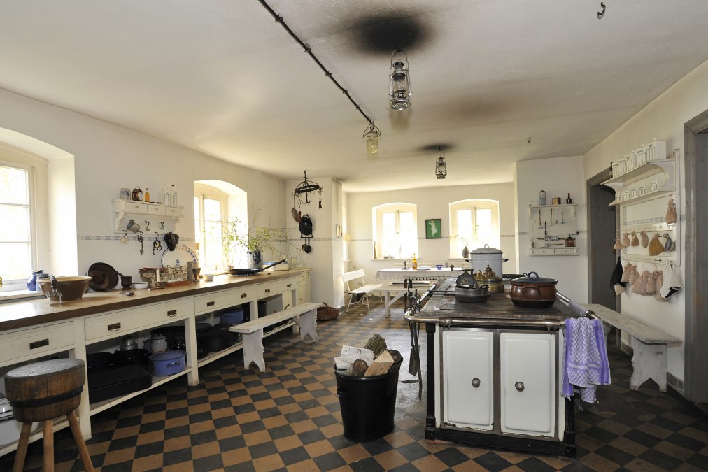 Old manor kitchen, © Gutshaus Belitz