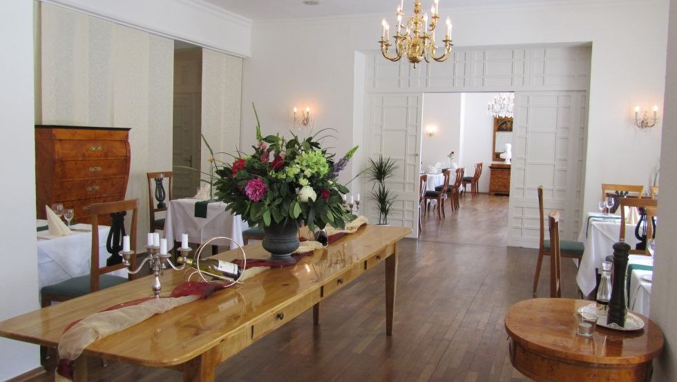 Restaurant in the Friedrich Franz Palais, © Hotel Friedrich-Franz-Palais Restaurant in the Friedrich Franz Palais, © Hotel Friedrich-Franz-Palais