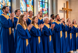 Gospelkoor zingt // &copy; Rhea B&ouml;hme