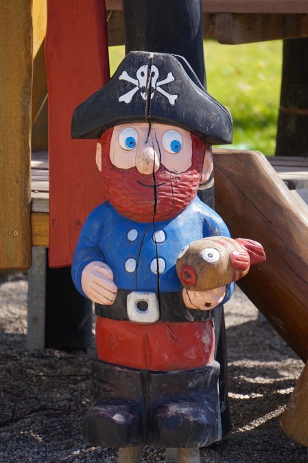 Pirate captain on land, © Cindy Wohlrab / KVW Wustrow