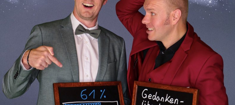 Die Zauberk&uuml;nstler Dr. Horst Schilling und Jan Phillip Lehmker // &copy; Sina Lehmker