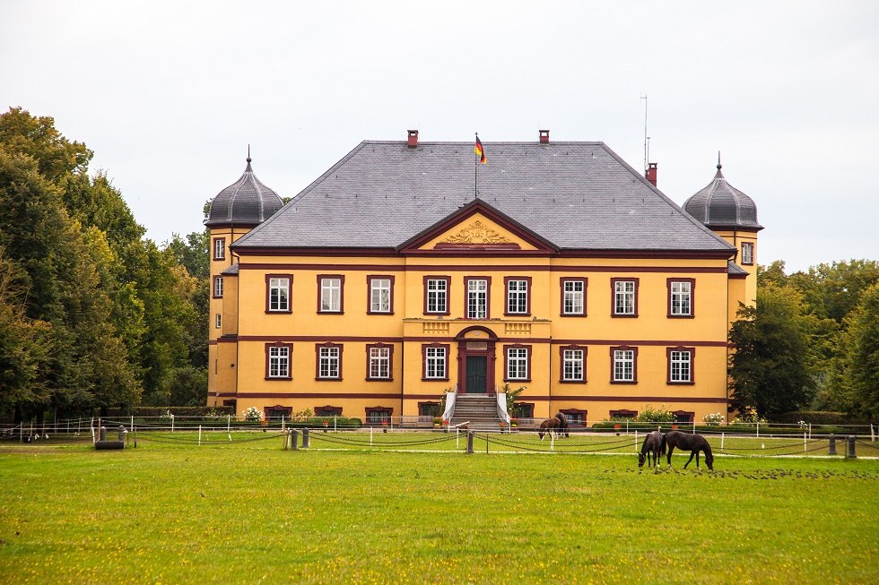 Het Gusthaus Hohen Luckow, gebouwd rond 1700. // © Frank Burger Het Gusthaus Hohen Luckow, gebouwd rond 1700. // © Frank Burger