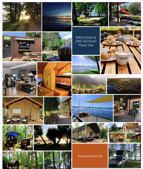 Market bistro, mini store, own marina and boat hire complete the offer., &copy; ZweiSeen.de