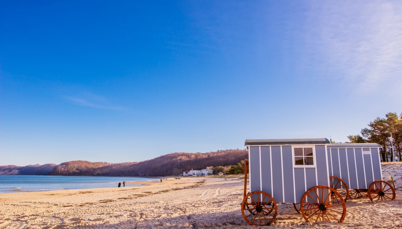 Strandsauna am Binzer Strand, © Binzer Bucht Tourismus | Ch. Thiele