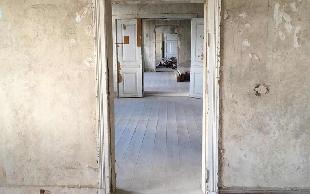 Visual axes in the Niendorf manor house, © Gutshaus Niendorf