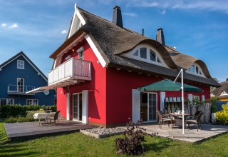 Ferienhaus Kiebitz Prerow - Außenansicht // © Ferienhaus Kiebitz Ferienhaus Kiebitz Prerow - Außenansicht // © Ferienhaus Kiebitz