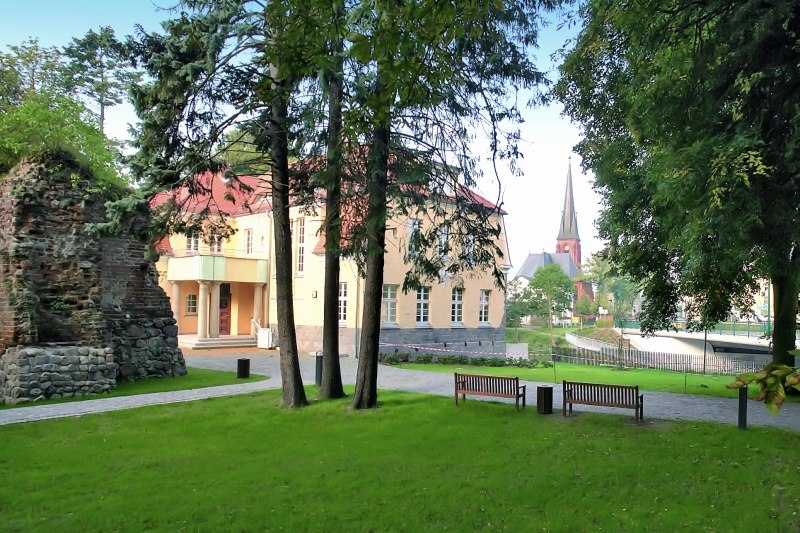 Toeristische informatie in de villa, © Stadt Torgelow