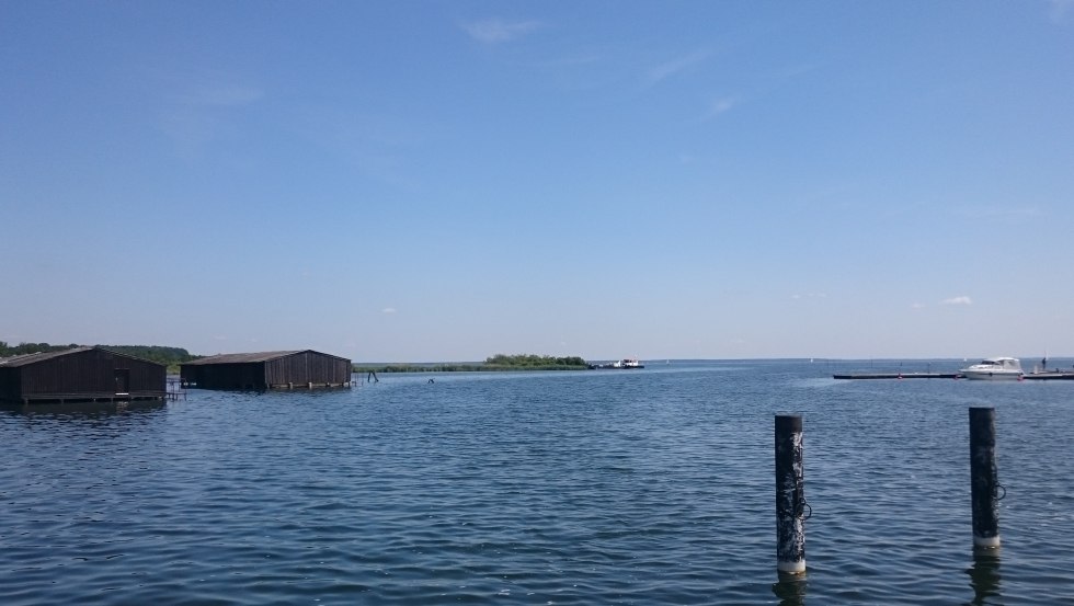 M&uuml;ritz view from Sietow harbor // &copy; MV-T/UB