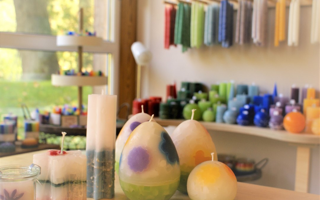 Pour and draw candles for any occasion, © Ferienpark Seehof