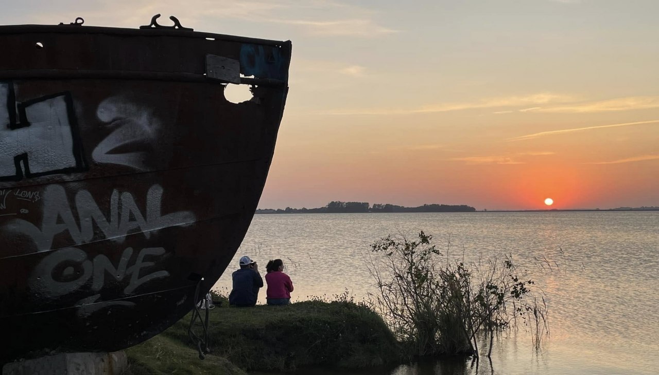 Johanna in de avond, © TZ Südliche Boddenküste Johanna in de avond, © TZ Südliche Boddenküste
