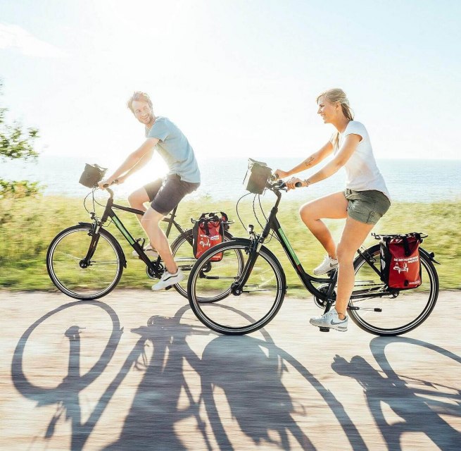 Fietsen op Fischland-Darß-Zingst // © MV-T/Gänsicke Fietsen op Fischland-Darß-Zingst // © MV-T/Gänsicke