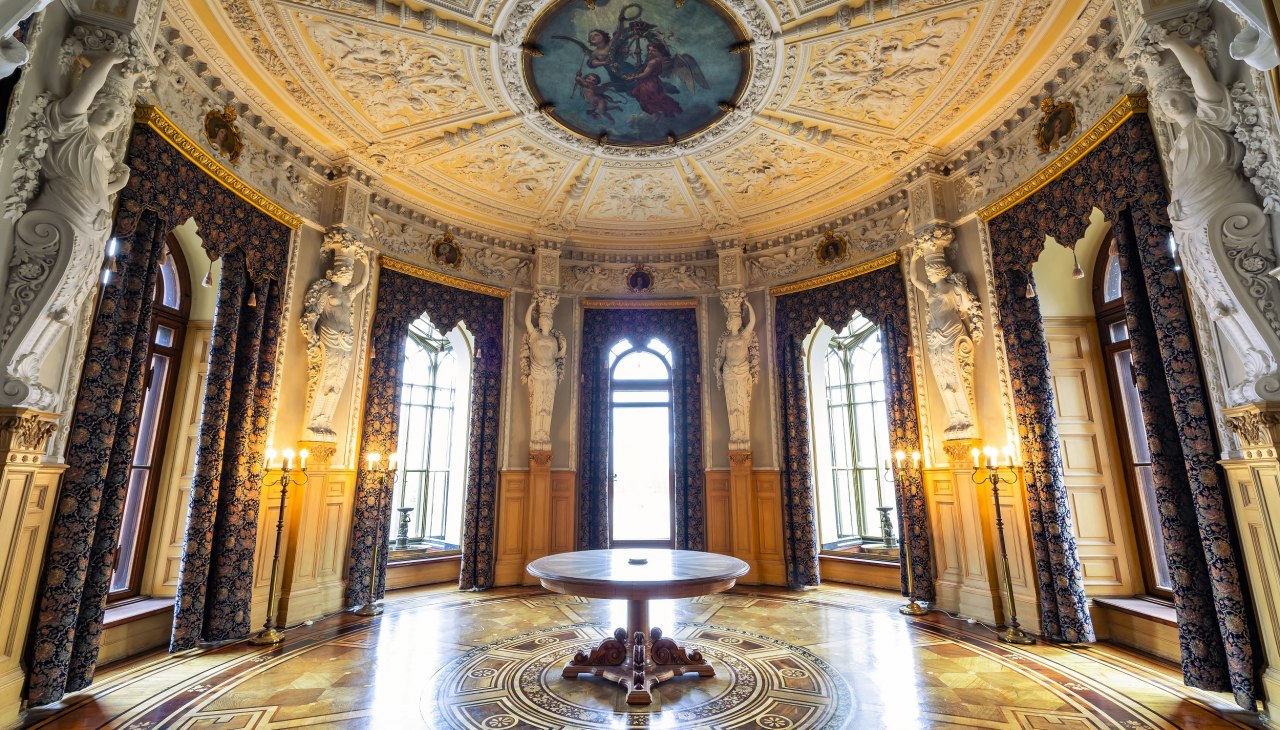 Schloss Schwerin_Blumenzimmer_Fotograf Timm Allrich  ©Staatliche Schlösser Gärten und Kunstsammlungen M-V, © Timm Allrich  ©Staatliche Schlösser Gärten und Kunstsammlungen M-V