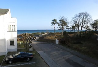 Wunderbarer Blick aus der Ferienwohnung auf die Schaabe // © Cordula Schubert Wunderbarer Blick aus der Ferienwohnung auf die Schaabe // © Cordula Schubert