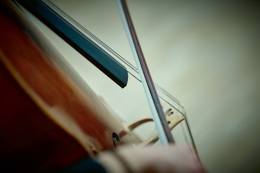Illustration of a cello // &copy; Fotograf Mirco Dalchow