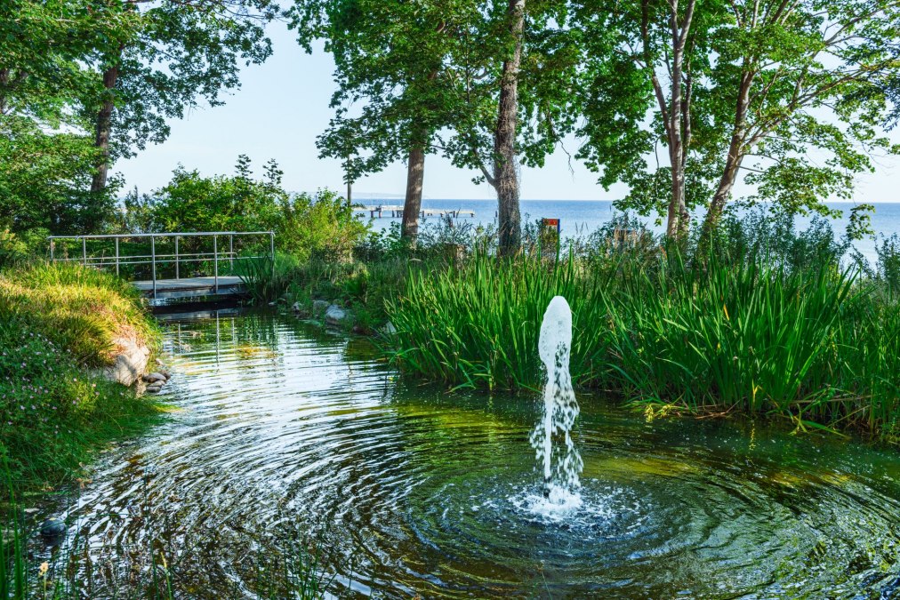 De Kneipp-tuin in de kustplaats aan de Oostzee in G&ouml;hren is een oase van rust., &copy; TMV/Tiemann