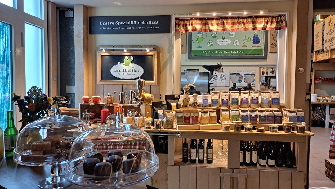 Letnia kawiarnia LandDelikat, © Bio-Rösterei LandDelikat Letnia kawiarnia LandDelikat, © Bio-Rösterei LandDelikat