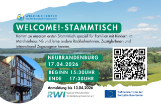 Welcome! - Regulars' Table Neubrandenburg // &copy; Welcome Center MSE